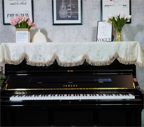 KHĂN PHỦ ĐÀN PIANO HỌA TIẾT HOA DÂY KU-034